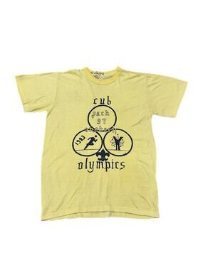 1983 Vintage Cub Scout Pack Ansbach Olympics USA Made T-Shirt